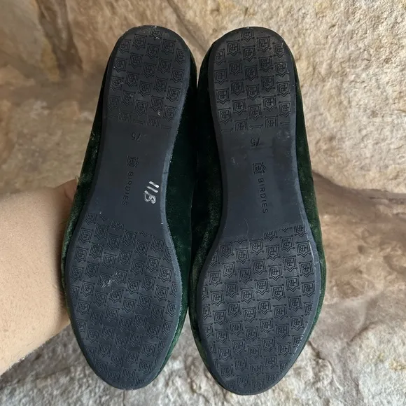Birdies velvet starling flats size 7.5