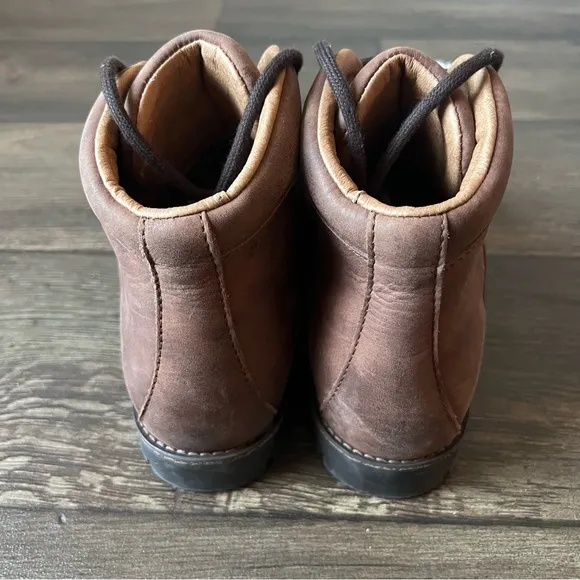 Birkenstocks Women's Jackson Natural Leather Nubuck Boots Brown Size 7
