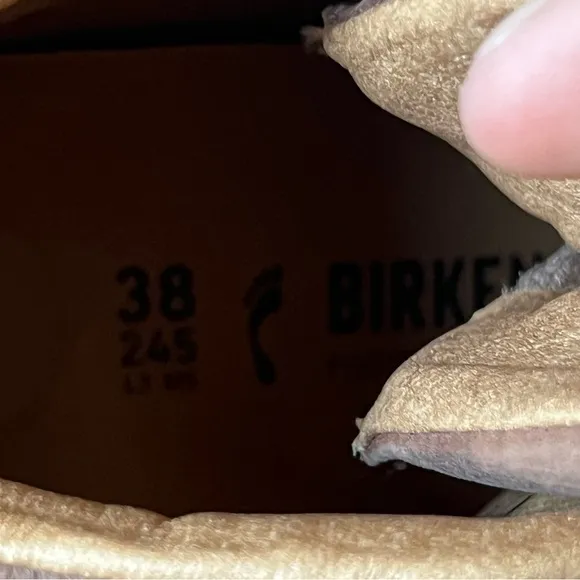 Birkenstocks Women's Jackson Natural Leather Nubuck Boots Brown Size 7