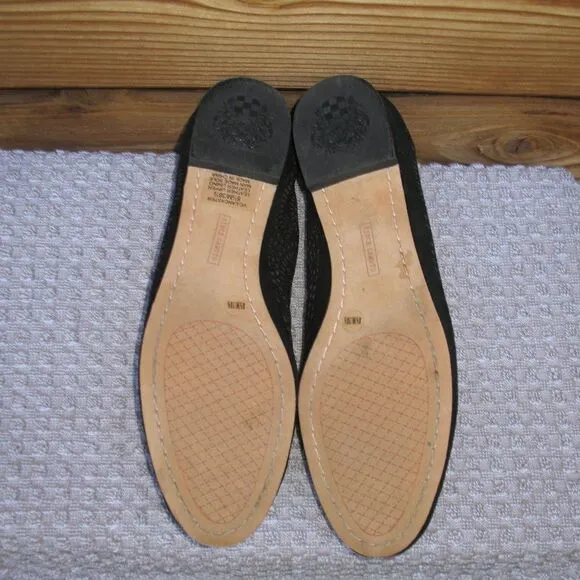 Black Laser Cut Flats