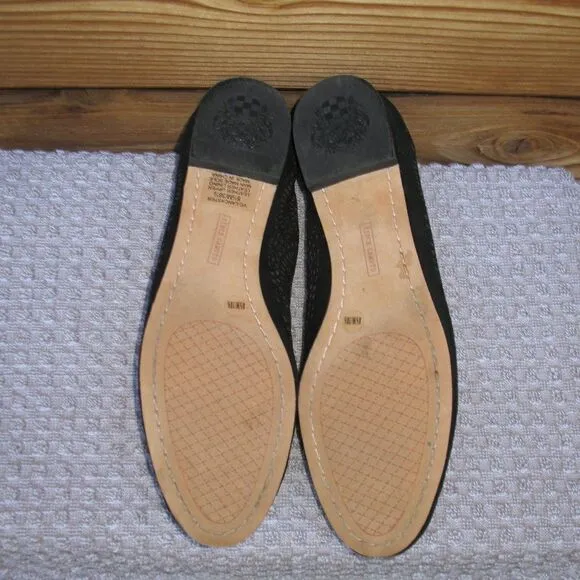 Black Laser Cut Flats