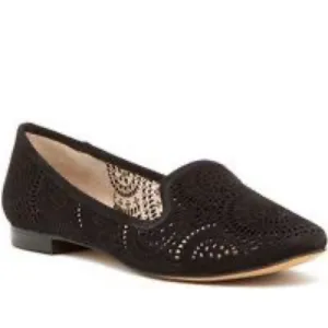 Black Laser Cut Flats