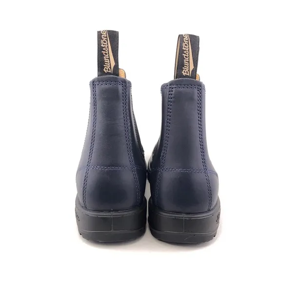 Blundstone Classic #2246 Navy Leather Chelsea Boots AU 10