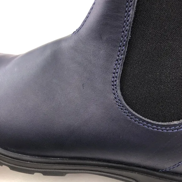 Blundstone Classic #2246 Navy Leather Chelsea Boots AU 10