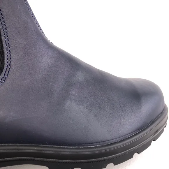 Blundstone Classic #2246 Navy Leather Chelsea Boots AU 10
