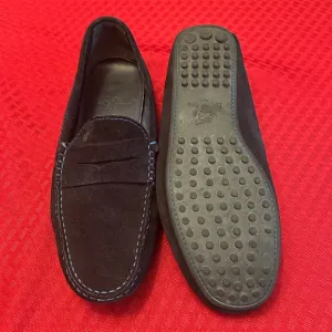 Bobbies Paris Men’s Drivers Loafers Black Size 43 Men’s Size 9.5 Womens 11