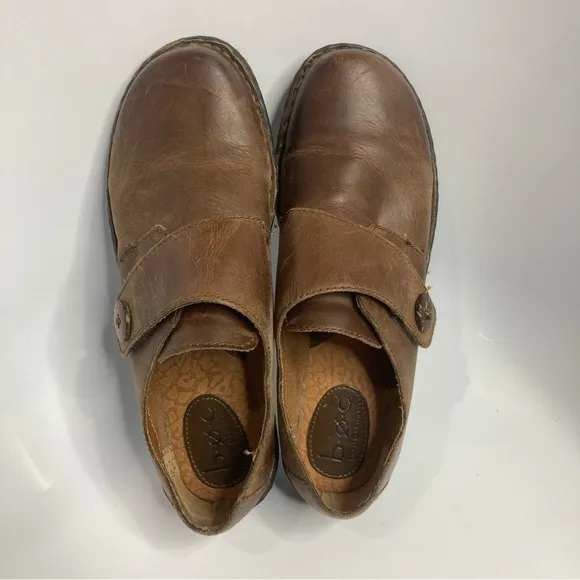 B.o.c. Leather clog loafers size 9.5