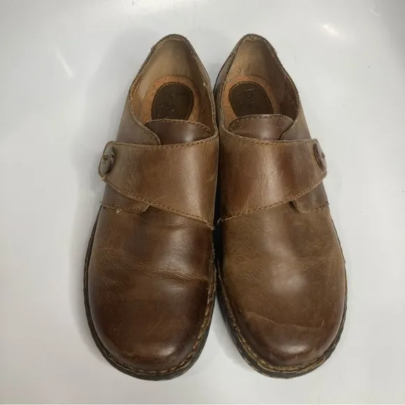 B.o.c. Leather clog loafers size 9.5