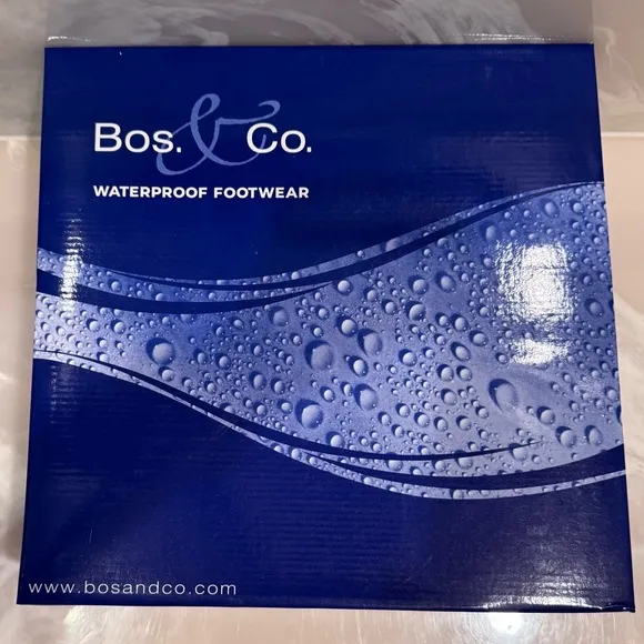 Bos. &amp; Co. Women’s MERCY BLACK ELASTICATED BOOTS Size 39 NEW IN BOX