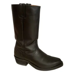 Boulet Leather Western Biker Boots