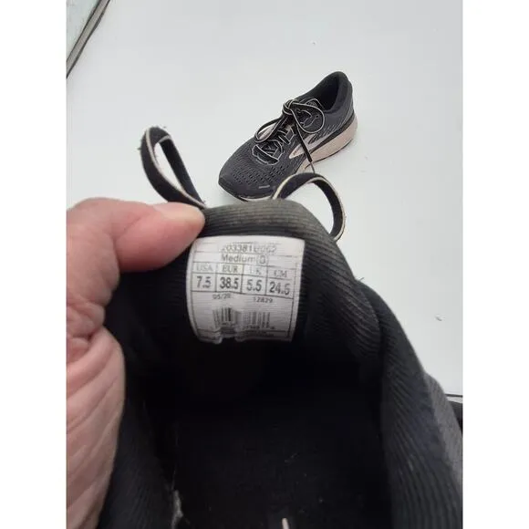 Brooks Ghost 13 Women's Neutral Cushioning Running Sneakers Size 7.5 Black
