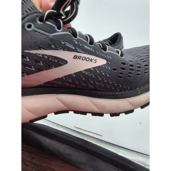 Brooks Ghost 13 Women's Neutral Cushioning Running Sneakers Size 7.5 Black