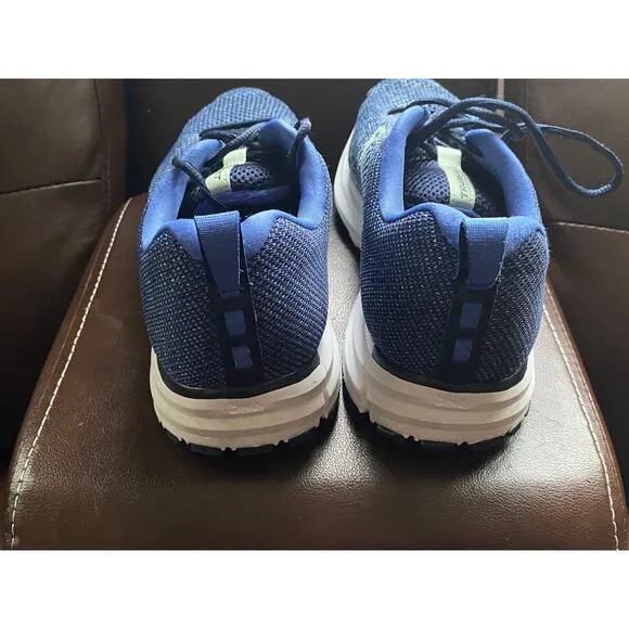 Brooks Womens Size 11 Transmit Energize Neutral Blue Running Lace-Up Sneakers