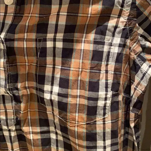 Brownplaid Anthropologie Trovata Marin Shirt Dress