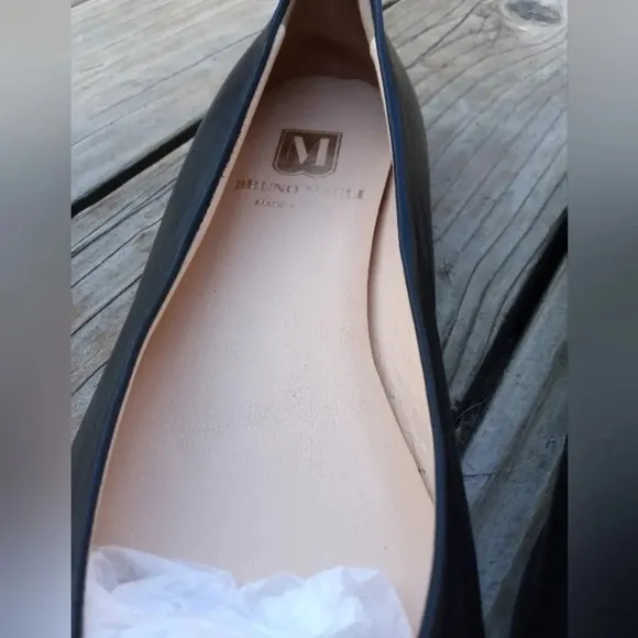 Bruno Magli NWT $325 Mina Bow Ballet Flats