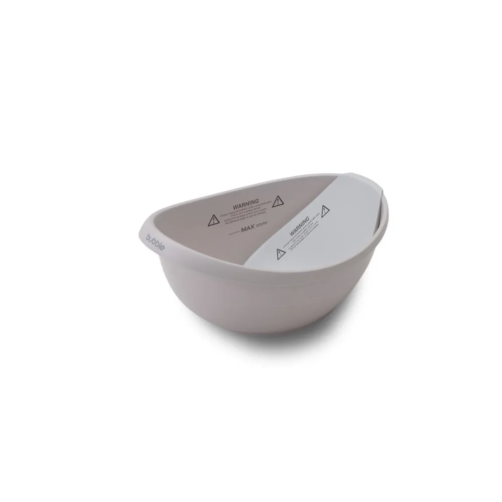 Bubble Cuddle Bath with Bath Seat - Taupe