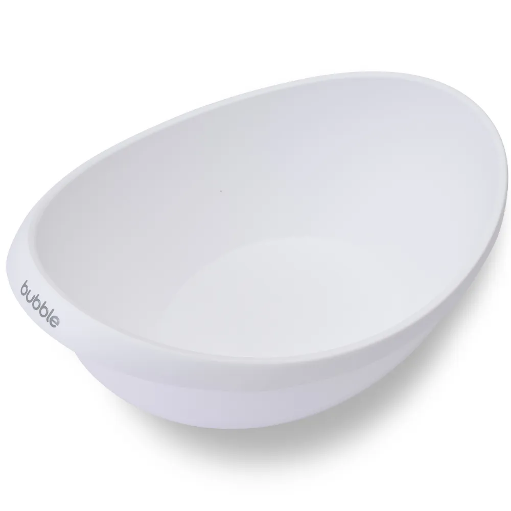 Bubble Cuddle Bath with Bath Seat - White