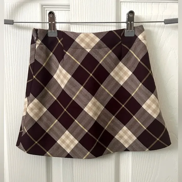 Burberry vintage children’s checkered skirt s/5T