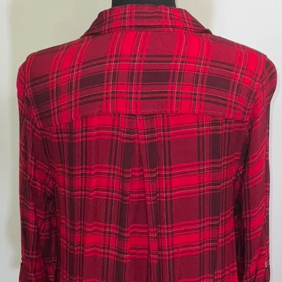 C. Wonder Plaid Shirt Dress EUC