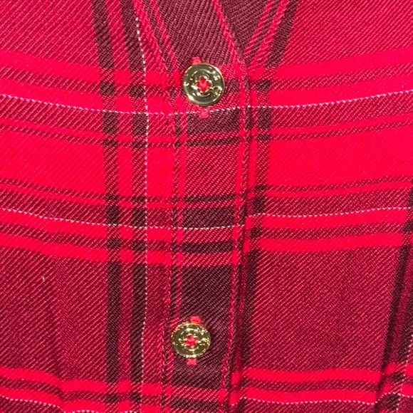 C. Wonder Plaid Shirt Dress EUC