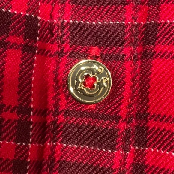 C. Wonder Plaid Shirt Dress EUC