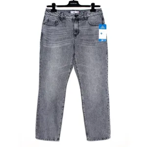 Cabi 100% Boyfriend Smoke Wash Jeans