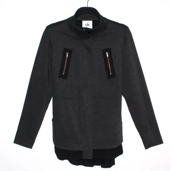 Cabi &quot;Love, Carol&quot; Special Collection Mesh Back Utility Jacket