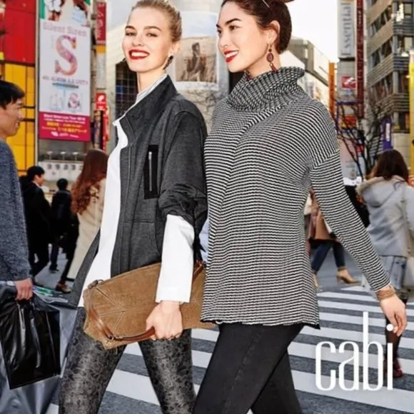 Cabi &quot;Love, Carol&quot; Special Collection Mesh Back Utility Jacket