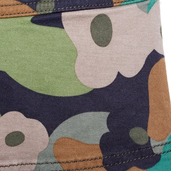 Cabi &quot;Zip Line&quot; Floral Side Pocket Skirt