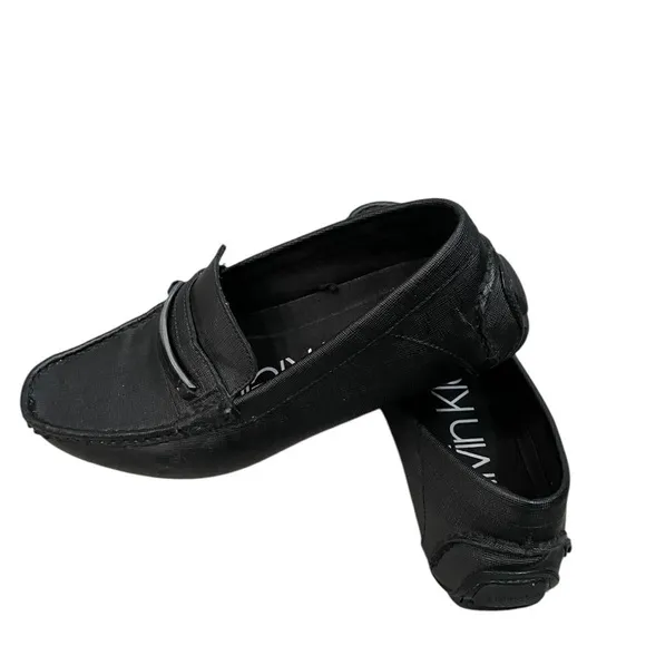 Calvin Klein Men’s Magnus Slip-On Loafers Causal Style Black Shoes Size 9