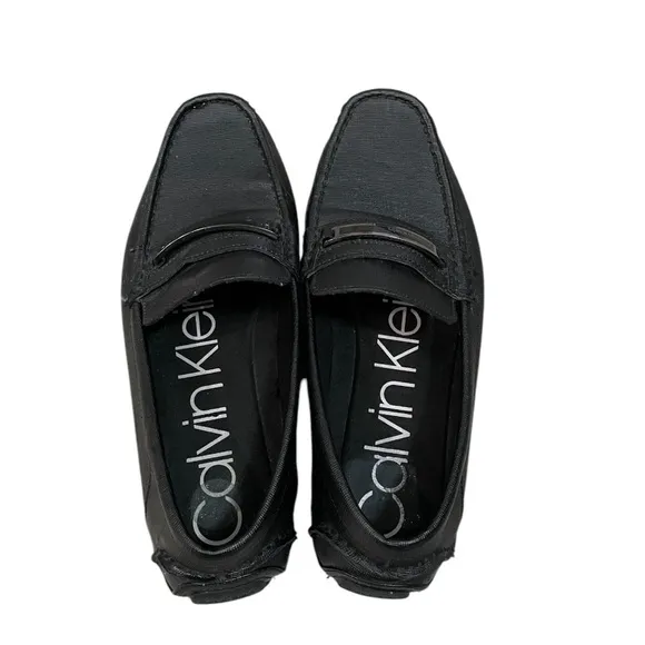 Calvin Klein Men’s Magnus Slip-On Loafers Causal Style Black Shoes Size 9