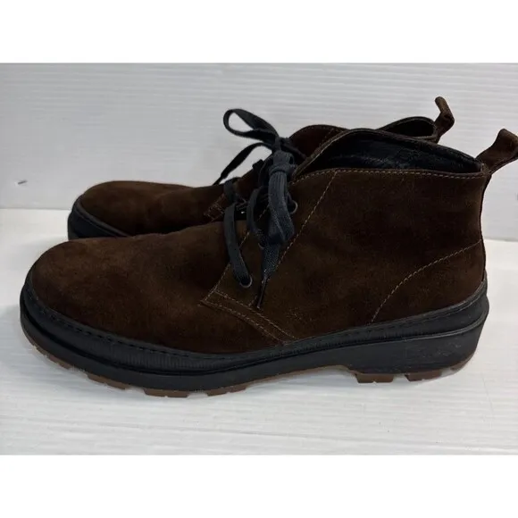 Camper Men's Brutus Trek MICHELIN Nubuck Leather Ankle Boots Brown Sz 45 / 12 US