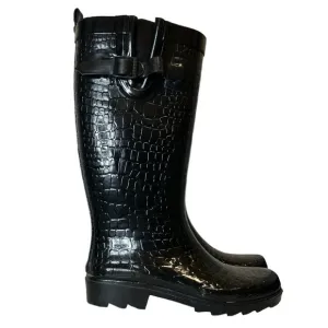 Capelli of New York Black Rain Boots