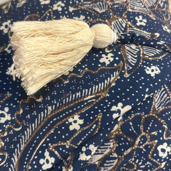 Cara Cara Tanglewood Dress Batik Navy