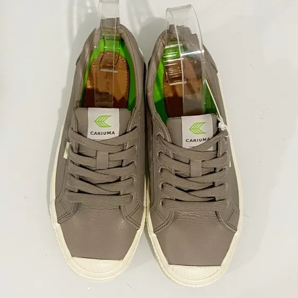 CARIUMA OCA Low Leather Sneakers NEW Minimalist Sustainable Modern Size 6.5