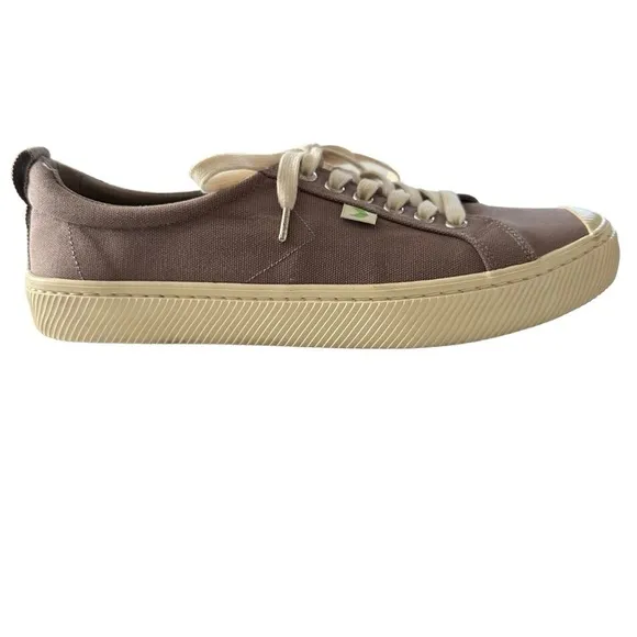 CARIUMA OCA LOW MYSTIC GREY CANVAS SNEAKER SIZE 11