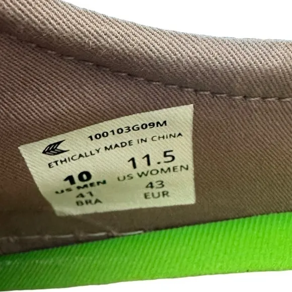 CARIUMA OCA LOW MYSTIC GREY CANVAS SNEAKER SIZE 11