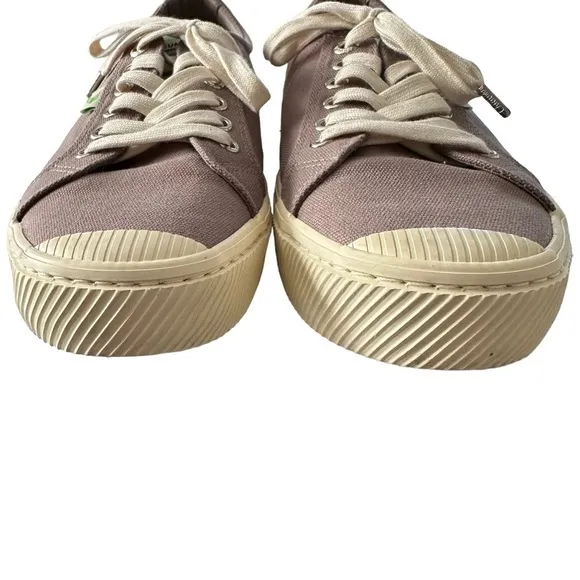CARIUMA OCA LOW MYSTIC GREY CANVAS SNEAKER SIZE 11