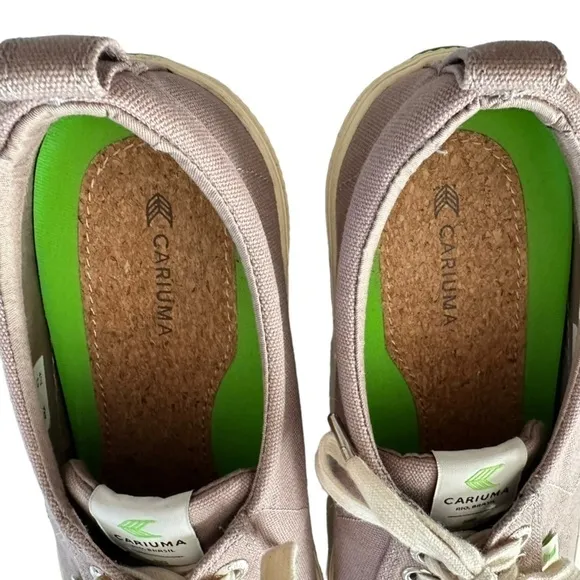 CARIUMA OCA LOW MYSTIC GREY CANVAS SNEAKER SIZE 11
