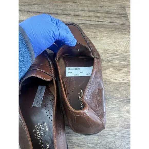 Castellanos 1920 Leather Men’s Size US 8|Eu 40 Penny Loafer Slipper