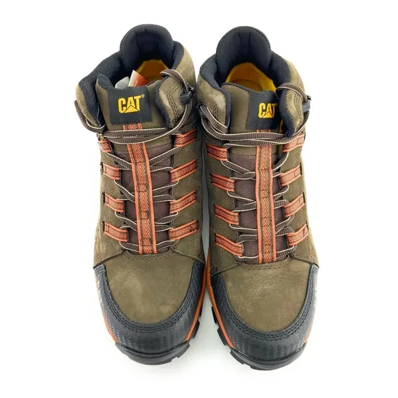 Caterpillar Men's Utilize Wp Alloy Toe Brown Boots