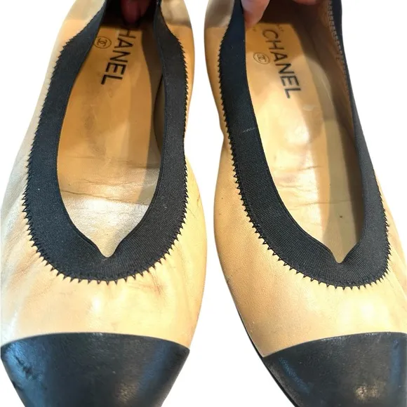 Chanel Vintage flats Authentic