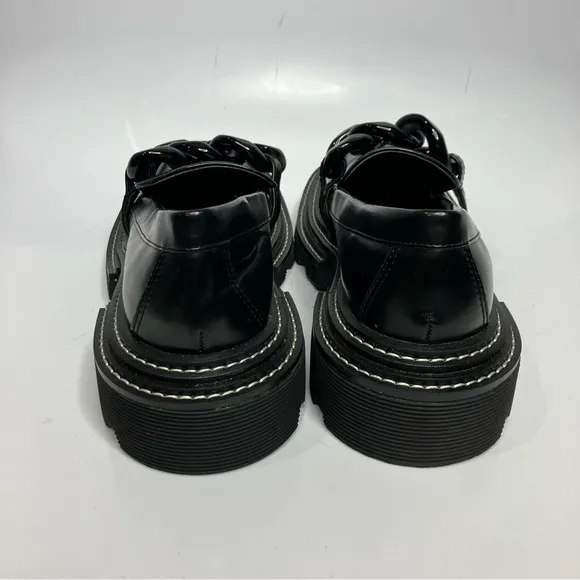 Charles &amp; Keith Perline chunky chain loafers size 38