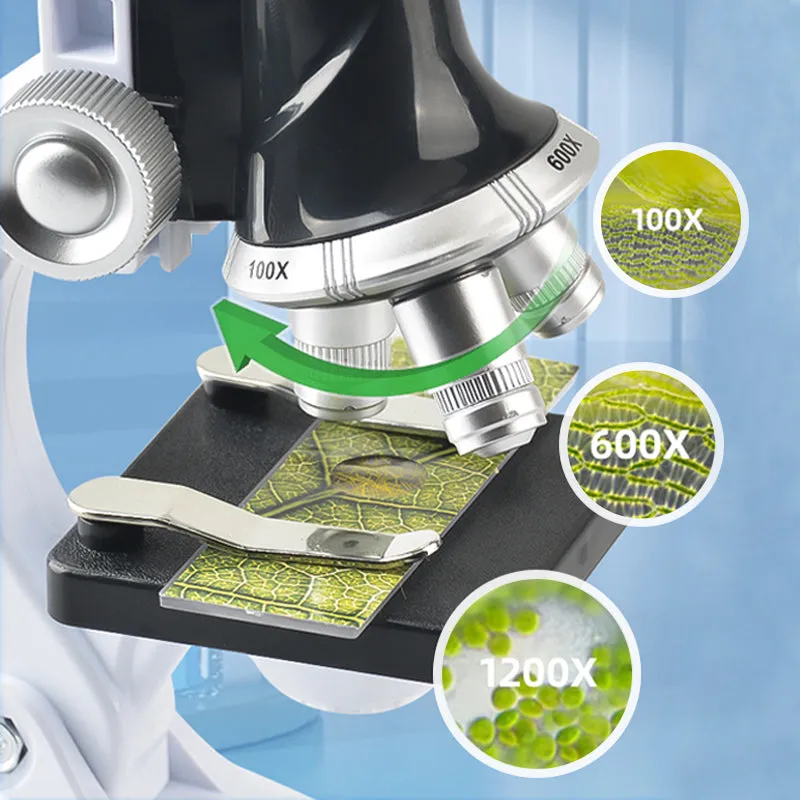 Children's Science Microscope 1200x Magnification