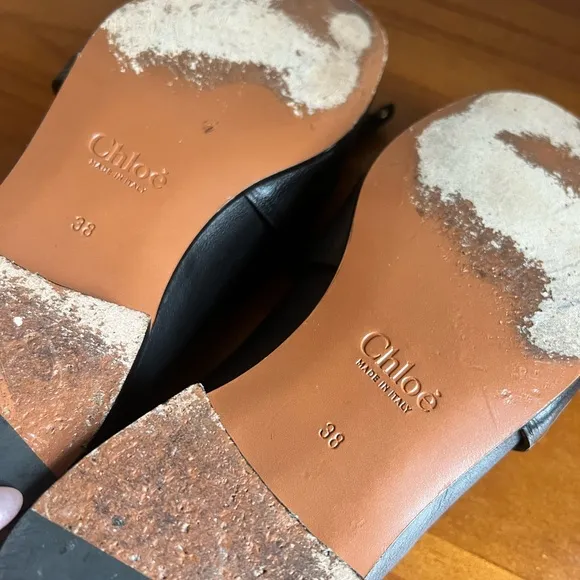 Chloé Olly Leather Fringe Loafers