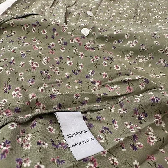 Christy Dawn BNWT Lennon Dress in Sage Green Floral - Small