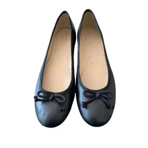 Clarks leather ballet flats sz 10