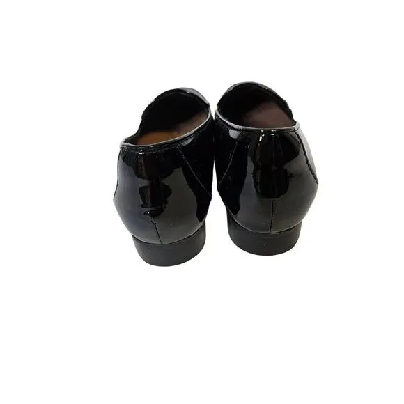 Clarks Unstructured black Patton Leather slip on loafers. Size 7.5. NWT.