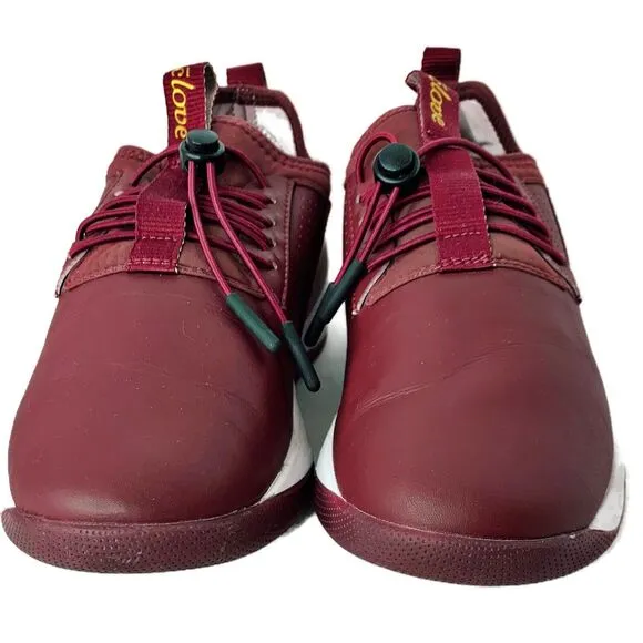 Clove Classic Healthcare Nursing Shoes Size 7 Burgundy Sneakers Comfort Slip On