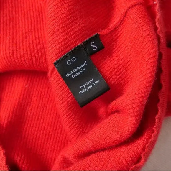 CO spring/summer 2019 watermelon red cashmere top
